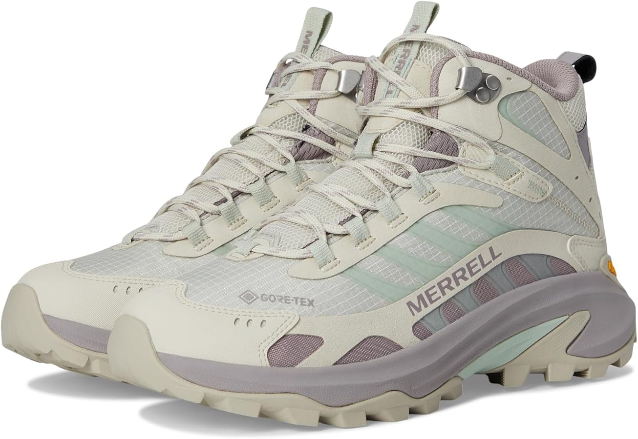 mer Amazon.com | Merrell Womens Moab Speed 2 Mid GTX® Greige 10